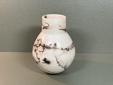 Keramik Vase Horsehair Raku