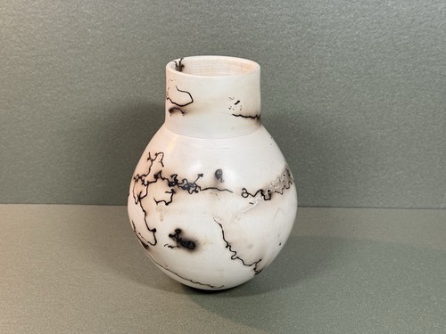Keramik vase horsehair raku - keramik,