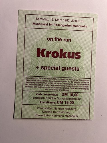 Alte konzertkarte ticket - konzertkarte,