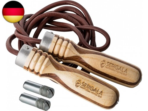Profi springseil aus leder mit - aus,