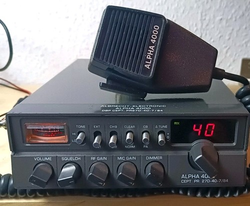 Albrecht alpha 4000 - albrecht,