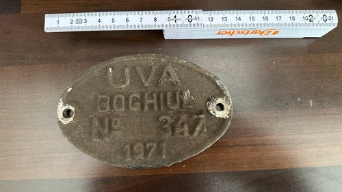 Orginal waggonschild uva - orginal,
