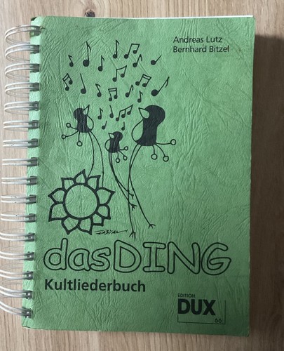 Das ding kultliederbuch - ding,