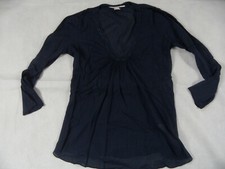 NOLITA tolle leichte Tunika dunkelblau Gr. it 46 dt. 40  TOP KoS519