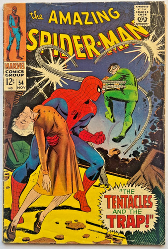 Amazing spiderman vg - =amazing-spiderman=#54, vg+