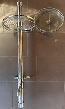 Bar und Theken Etagere Chrom / Glas 1,10