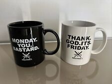 Tasse Becher Mug Cup Geschenk lustiger Spruch Witzig Fun | Arbeit Büro 2er SET