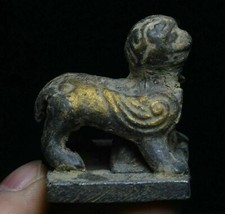 4cm old chinese bronze - 4cm, gilt