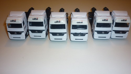 Weiße lkw actros ohne - lkw,