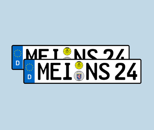 Kfz kennzeichen - kfz,