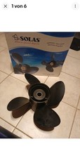 Solas Propeller AMITA 4    14 x 23 für EVINRUDE / BRP 4-Blatt 15 Zähne