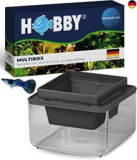  HOBBY Aquaristik Multibox I 10 x 10 x 6 cm I Futterbehälter für Aquarien I B 