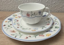 Villeroy und Boch Mariposa 1 x Gedeck Kuchenteller Untertasse Tasse 3 tlg.