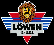 Werbe Aufkleber - Löwen Sport