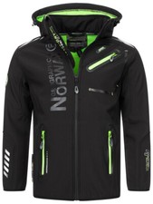 Geographical Norway Herren Herbst Winter Softshelljacke Outdoor Regen Funktions