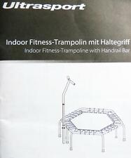 Ultrasport 331100000339 Fitness Trampolin höhenverstellbarem Griff 135cm ED3