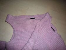 Sisley Strickweste inklusive Schal rose