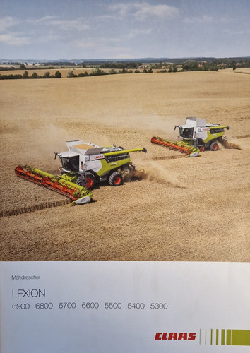 Claas landmaschinen prospekt - claas,