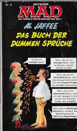 Mad taschenbuch 1975 - mad, nr.8