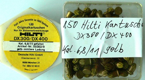 Hilti kartuschen 11 gelb - hilti, 6,8/11