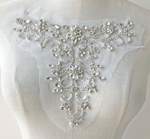 Strass ausschnitt hochzeit - strass,