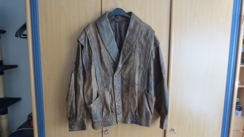 Leder jacke herren 50 - leder,