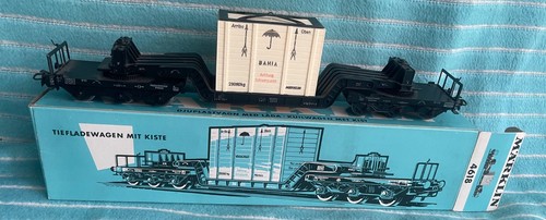 Märklin tiefladewagen mit - märklin,