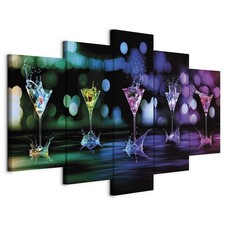 Wandbild 5 tlg Groß