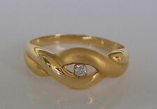 ♦️Solitär in aus 14kt 585 Gold Ring mit Brillant ✦ Diamant  with Diamond ♦️ 5394