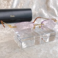 Vintage Cartier Brille Randlos