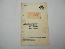 Massey Ferguson MF 165 178 A