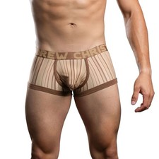 Andrew Christian Almost Naked Dunes Stripe Boxer Herren Pouch Unterwäsche Trunk Fine