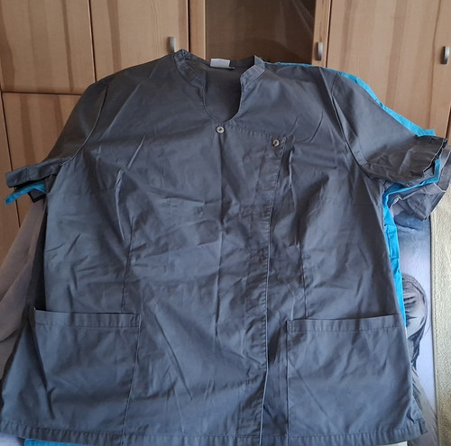 Klinik dress arztkittel grau - klinik,
