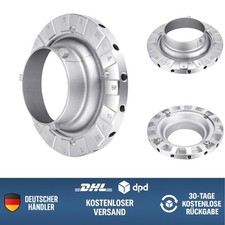 Metal Bowens Speedring Adapter für Softbox Studio Blitz Lichtstrobe Monolight