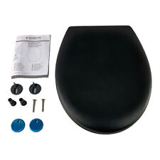 SCHÜTTE WC-Sitz BLACK mit Absenkautomatik Schnellverschluss | Motiv Klodeckel