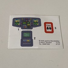 Aufkleberbogen für Playmobil