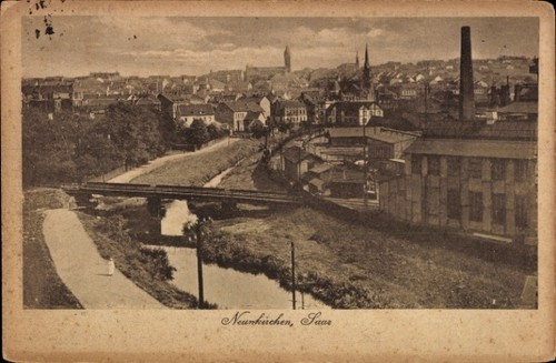 Neunkirchen saarland - ak,