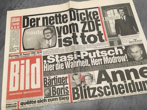 Bildzeitung bild 1990 - bildzeitung, *