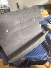 Umhängetasche Filz Grau