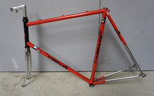 Vintage Kreidler 25 Chromo 4 Rennrad Stahlrahmen Rahmen rot oldschool (A025-405)