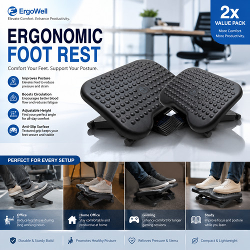 Ergonomische verstellbare
