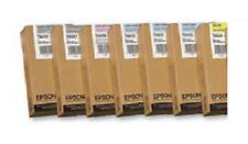 7 x Original Tinte EPSON Stylus Pro 9800 7800 / T6034 T6035 T6037 T6039 T603C