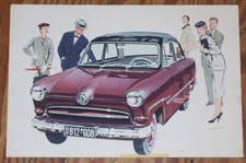 1954 1955 Ford Taunus 12M P1 Prospekt brochure n P2 P3 P4 P5 P6 P7