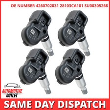 Reifendrucksensor - 4x,