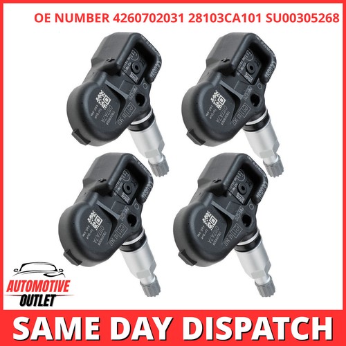 Reifendrucksensor - 4x,