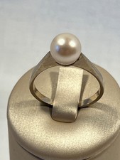 Goldring 585 - mit Perle 8mm