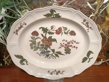 WEDGWOOD England MANDARIN -  schöne ovale Servierplatte  29cm x 22cm