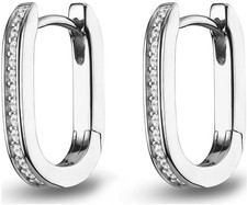 JETTE - LUNA Creolen Silber