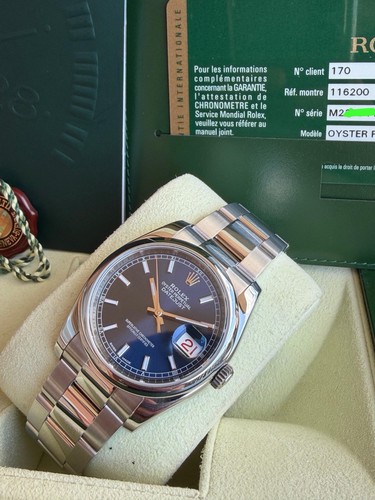 Rolex datejust ref 116200 - rolex,