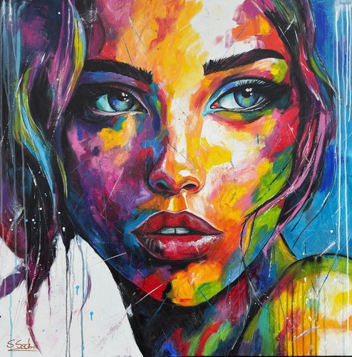 Artist original 100cm - 100cm, x